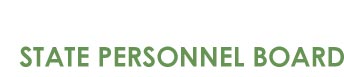 Welcome to the State Personnel Board